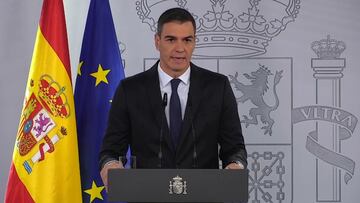 La declaración institucional de Pedro Sánchez por las víctimas de la DANA