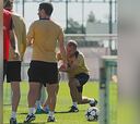 El gesto de Flick con Gavi en el entrenamiento que deja muy a las claras su rectitud