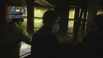 Vive desde dentro la inspección de la Policía Nacional del parking de Bonaire: estremecedor