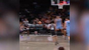 La bestial canasta de Ja Morant en la NBA que es difícil de creer: lo que hace en el aire no tiene sentido