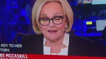 NFL spirit on Election Day: Claire McCaskill echoes Scott Hanson on NBC