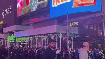 NYPD monitors Times Square Pro-Palestine ‘Flood Election Day’ rally