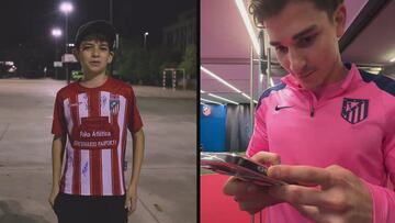 Un joven atlético de Paiporta manda un vídeo a Julián Álvarez y su respuesta enamorará a los colchoneros