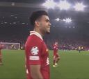 El cántico a pleno pulmón de Anfield a Luis Díaz que hará enorgullecer a Colombia entera