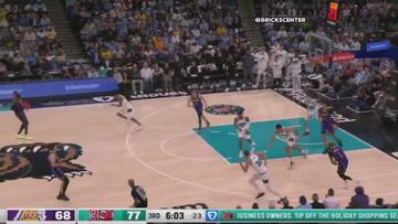 Una reacción que vale más que mil palabras y que refleja el juego de los Lakers: JJ Redick en estado puro