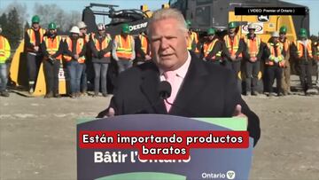 Primer ministro de Ontario propone excluir a México del T-MEC, cuestionando su rol en el comercio norteamericano