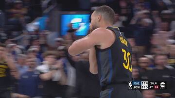 Curry manda a dormir a Doncic y Thompson: la celebración traerá cola