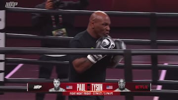 Mike Tyson’s intense training before fight with Jake Paul: unbelievable power