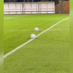 Camavinga vs Koundé: el divertido juego de precisión con la selección francesa