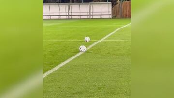 Camavinga vs Koundé: el divertido juego de precisión con la selección francesa