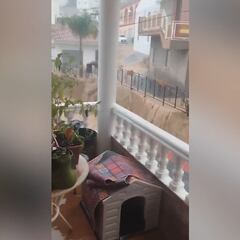 La DANA arrasa en su paso por Málaga: las imágenes son escalofríantes