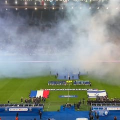 Tenso momento en París: pitada al himno de Israel en el Stade de France