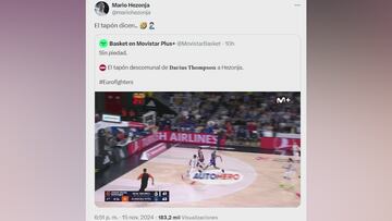 Hezonja atiza a Movistar+ en X