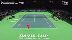 Nadal llega avisando: puntazo de locos entrenando con Bautista