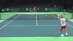 Son 30′' de Nadal para soñar con que sea el Nº1 de la Davis: alucinen con su nivel