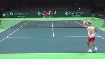 Son 30′' de Nadal para soñar con que sea el Nº1 de la Davis: alucinen con su nivel