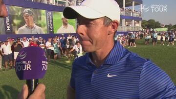 Rory McIlroy collapses in tears, matching Seve Ballesteros’ Race to Dubai legacy in an emotional interview