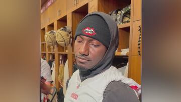 Deebo Samuel abruptly dismisses journalist's inquiry on defensive tactics