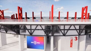 La recreación en 3D del Spotify Camp Nou para el día de su regreso en febrero: el culé va a alucinar