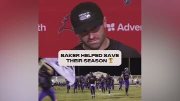 Baker Mayfield’s transformative gift leads High School football team to state glory