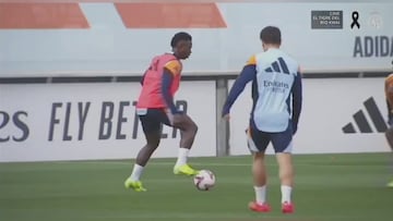 Vinicius Jr. sets Real Madrid training ablaze with brilliant assist to Endrick