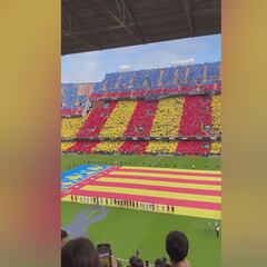El emocionante homenaje en Mestalla tras la catástrofe por la Dana en Valencia