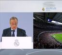 Florentino muy molesto con las informaciones “falsas” que ha salido sobre el Bernabéu