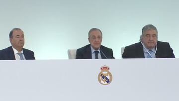 ¡No cerraron el micro a tiempo! Se escuchó la primera frase privada nada más cerrar Florentino la Asamblea
