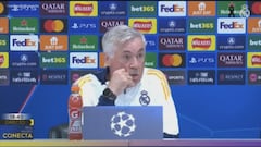 Ancelotti dijo basta: 25″ de incendio total cuando le mencionan la falta de rotaciones