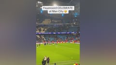 Feyenoord’s epic 3-3 comeback at Etihad: players and fans erupt after stunning late equalizer against Man City