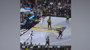 Debajo del aro, a media distancia o desde el triple: los tres puntos que demuestran que Wembanyama está hecho de otra pasta