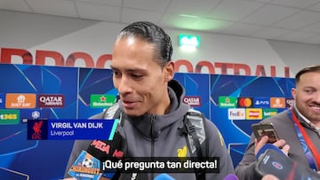 El Chiringuito pregunta a Van Dijk sobre su posible fichaje por el Madrid: escuchen su respuesta