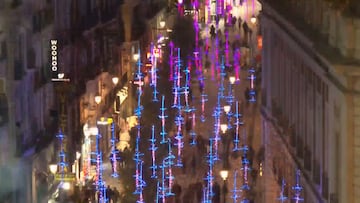 Así comienza oficialmente la Navidad en España con el encendido de la Puerta del Sol