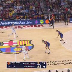 El milagro final de Campazzo para silenciar a un Palau con todos celebrando ya la victoria