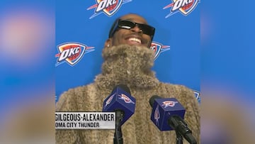 Reporter stunned by Shai Gilgeous-Alexander’s unparalleled swag: outfit steals the show
