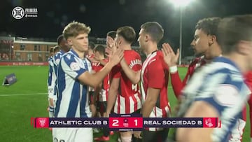 De la épica remontada, al 2-1 en el 91′: lo que ocurrió en el derbi vasco de filiales es para verlo repetido