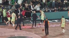 Cabreo bestial de Peñarroya con Willy: saltaron chispas en la pista y casi llegan a las manos