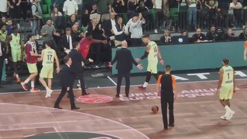 Cabreo bestial de Peñarroya con Willy: saltaron chispas en la pista y casi llegan a las manos