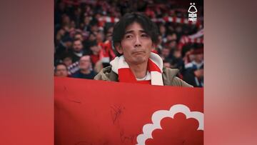 Heartfelt tears from Tokyo: Taku’s emotional reunion with Nottingham Forest