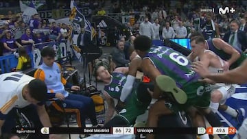 Tangana, agresión y expulsión: lo ocurrido en el Madrid - Unicaja dará que hablar