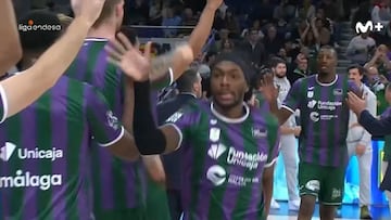 Resumen del Real Madrid vs Unicaja Málaga, jornada 10 de la Liga Endesa