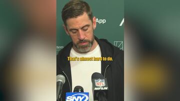 Aaron Rodgers blasts reporter over Jets’ 14-year playoff absence question