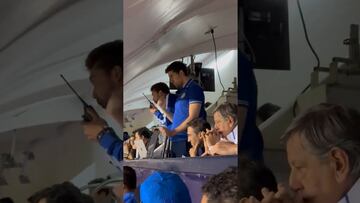 La reacción desmedida del cuerpo técnico de Cruz Azul al penal de Rotondi