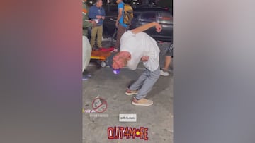 Fentanyl crisis: astonishing footage of man sleeping standing up goes viral!