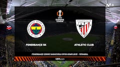 Resumen y goles del Fenerbahce vs Athletic de la Europa League