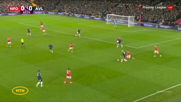 El golazo impresionante de Jhon Durán ante el Nottingham Forest