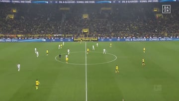 El gol a los 30″ del Dortmund tras sacar de centro es el soñado por cualquier equipo de élite