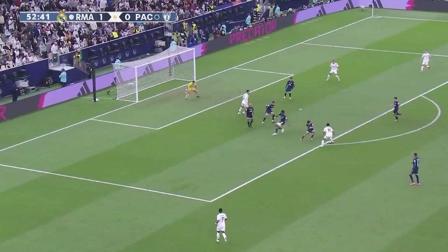 El golazo increĂble de Rodrygo al Pachuca que ya es uno de los mejores ...