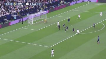 El golazo increíble de Rodrygo al Pachuca que ya es uno de los mejores de su carrera