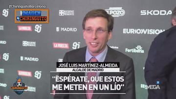 El vacile de Almeida al Barça con el lío del Camp Nou y la Champions: va a doler a los culés